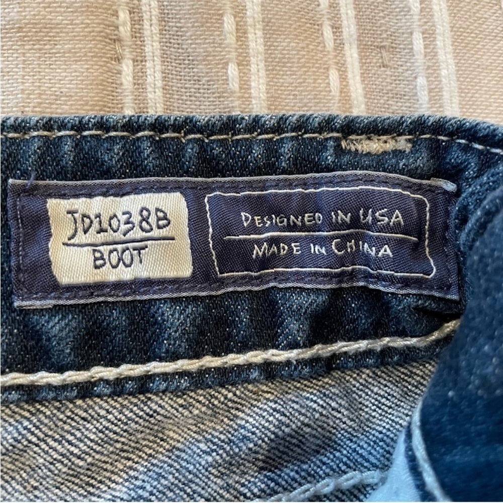 Miss Me Mid Rise Bootcut Jeans 27 JD1038B - Picture 6 of 10